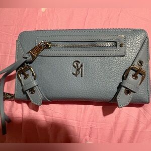 Steve Madden Blue Leather Bag